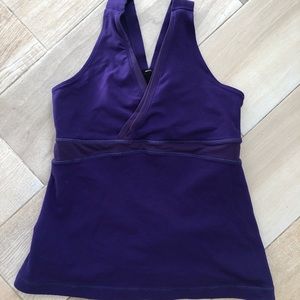Lululemon womens tank with built in bra
